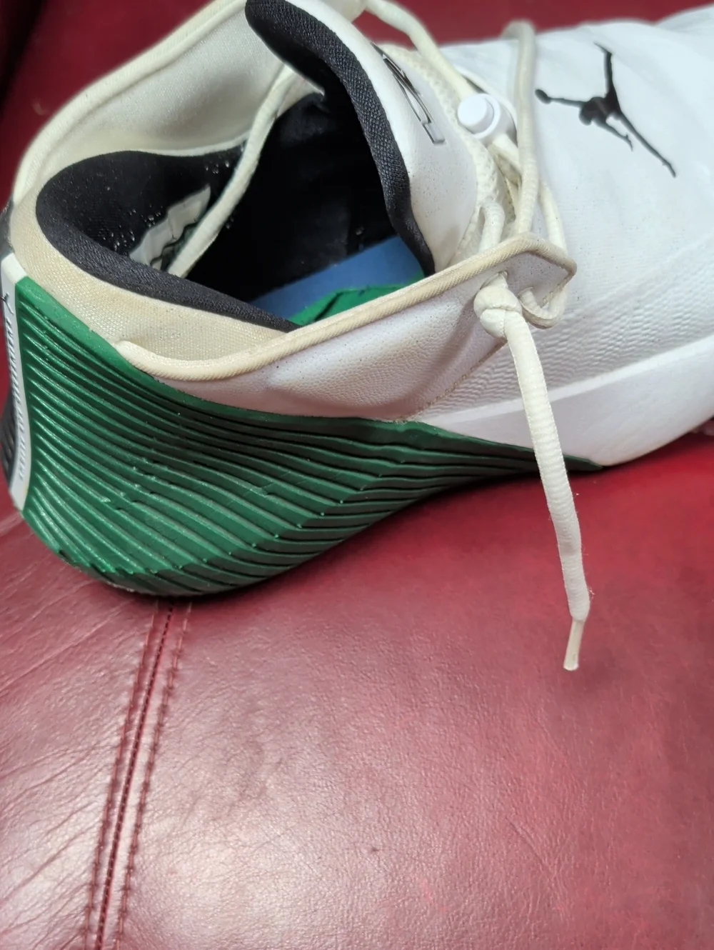 Jordan Why Not Zer0.1 Low TB Men's White Black Pine Green Size 13 Men's
